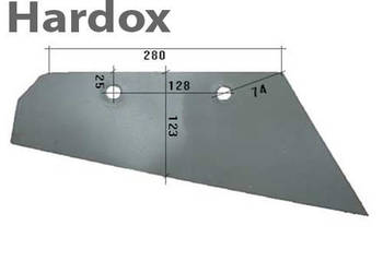 Lemiesz 300hektarów HARDOX N558/P części do pługa ROWER