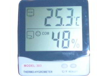 Termohigrometr -10stC do +50stC,10-99%RH