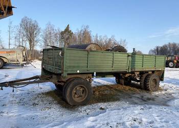 Przyczepa 610 x 230 sztywna ciężarowa rolnicza zarejestrowana SZAP