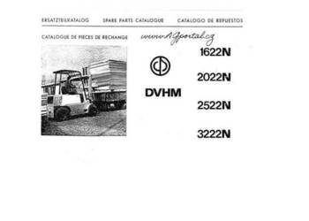 DESTA BVH 1622S, DVHM 1622N, 2022N, 2522N, 3222N katalog cz.