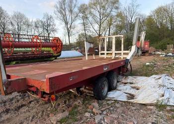 Przyczepa do zwozu słomy ,siana