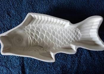 Piękny stary, ceramiczny półmisek w kształcie ryby Villeroy & Boch