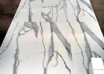 Gres BIAŁY MARMUR 120x60 WYSOKI POŁYSK gat.I TANIO