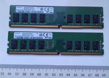 Samsung DDR4 2x8GB=16GB, sprawna, PC4-2133MHz, CL15, DDR4-2133, 1.2V, 288-P