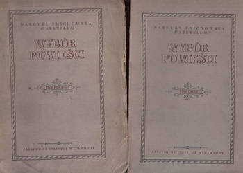 (02130) WYBÓR POWIEŚCI 2 TOMY – NARCYZA ŻMICHOWSKA (GABRYELL