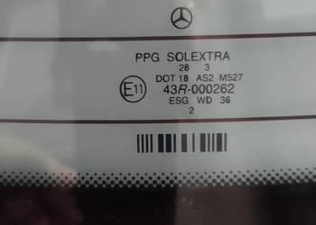 Szyba tylna do Mercedes E combi