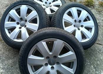 Koła felgi A6 C5 A6 C6 205/55/16 zima bieżnik 7mm