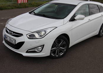 Hyundai i40 1.7 CRDi blue Style 2014 r lakier Biała Perła