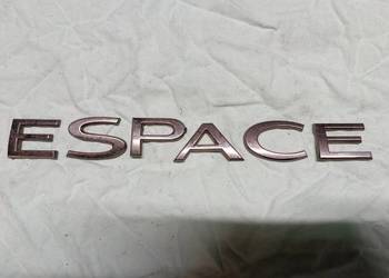 Napis Logo ESPACE Renault Espace V Napis Logo ESPACE Renault Espace V
