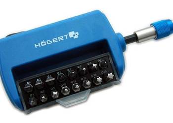 Högert HT1S401 Bity, końcówki wkrętakowe 1/4" 17szt