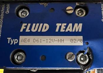 Fluid Team AE4 D61-12-V-NH (AE4D6112VNH) Zawór