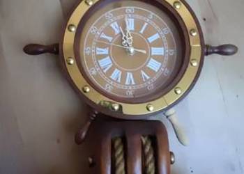 Zegar w stylu marynarskim