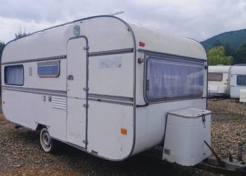 przyczepa kempingowa kemping campingowa DOMEK DZIAŁKA OKAZJA