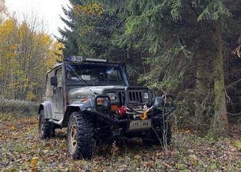 Jeep Wrangler Jeep Wrangler YJ 4x4 off-road wyciągarka lift usa legenda