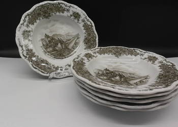 6x Talerz głęboki Seltmann Weiden BAROCK RHEINGAU Porcelana Bavaria