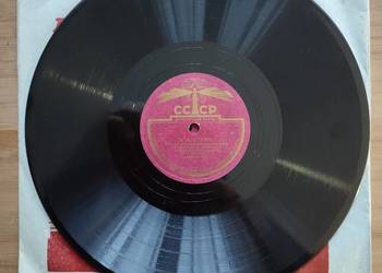 Płyty szelakowe z 1937 roku - HISTORIA