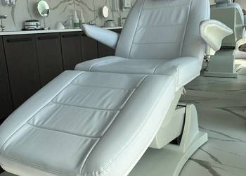 Elektryczny fotel kosmetyczny Bologna BG-228-4 biały