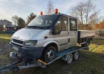 Ford Transit 7 osób 2.4tdci,2004r, aktualne opłaty.W całości, bliźniak.
