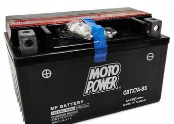 Akumulator motocyklowy CBTX7A-BS YTX7A-BS 12V 6Ah MotoPower