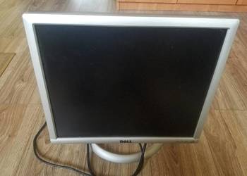Monitor DELL 17" LCD 1703FPs ekran/monitor komputerowy Matowy z kablami BDB