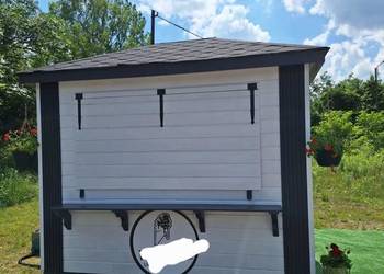 Domek Handlowy drewniany