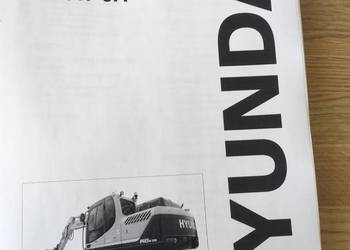 dtr instrukcja obsługi koparka hyundai r140w-9a i inne