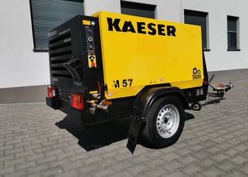 2015r 5700L SALON PL! Tylko 1700mth Sprężarka śrubowa spalinowa KAESER M57