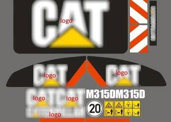 Naklejki Oklejenie - CAT M315D Zamiennik CATERPILLAR