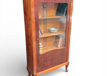 ~~ Reprezentacyjna Serwantka - Witryna styl Arts & Crafts XIX / XX w. ~~