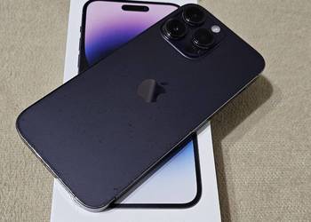 Iphone 14 Pro Max 256GB Deep Purple - stan bardzo dobry 100% sprawny