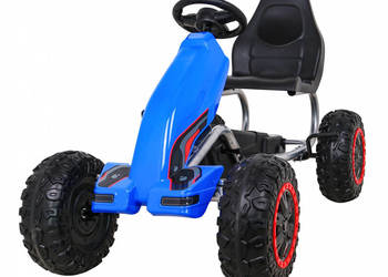 BAWIBUS.PL DUŻY GOKART STRONG NA PEDAŁY dla dzieci pompowane koła 100kg nie