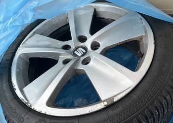 komplet kół zimowych seat leon 5x112 17 cali