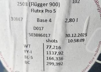 Farby Flugger Flutex Pro 5 oraz S2 Biały sufity