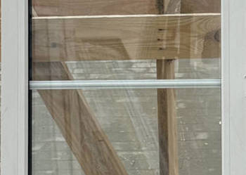 OKNA KacprzaK Witryna 53X98 FIX Używany PCV Plastikowy
