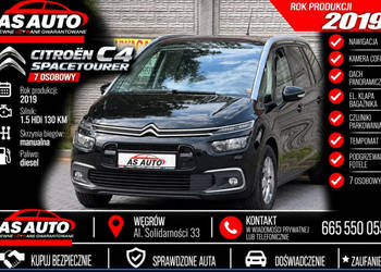 Citroen C4 SpaceTourer 1,5HDi 130KM Feel/Navi/Led/Panorama/Pod.Fotele/Temp…