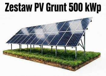 Zestaw PV Grunt 500 kWp (panele PV)