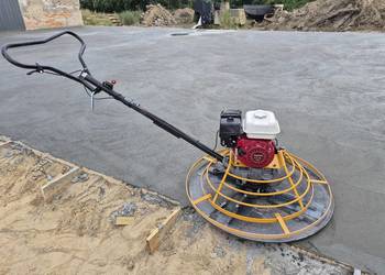 Wynajem - zacieraczki talerzowej do betonu silnik Honda Gx160