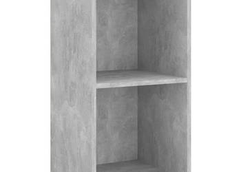 Wisząca szafka pod TV szarość betonu 37x37x72 cm WM-805475