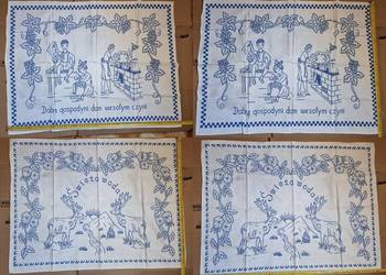 Makatka Kuchenna PRL Dobra Gospodyni Dom Wesołym Czyni Zimna Woda + GRATIS