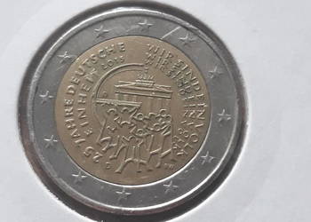 2 Euro 25 r. Zjednoczenia Niemiec-Niemcy-2015 r.-men. D