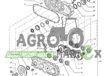 203722, 76086309, S89695, 9969093 NAKRĘTKA CNH