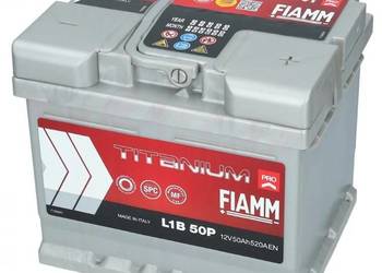 Akumulator 50Ah 520A FIAMM TITANIUM PRO 12V  Prawy Plus