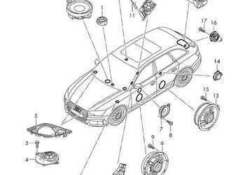 głośnik olufsen audi a5 ii 8w0 16-
