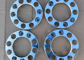 OSŁONA KOŁPAK DEKIEL KOŁA 22,5" CHROM ORYGINAŁ KOMPLET