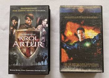 2 Kasety VHS-Egzekutor i Krol Artur