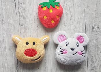 Zabawki pluszowe przytulanki dla kota miękkie MIX