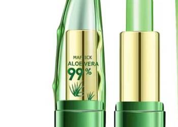 Pomadka szminka ochronna balsam do ust aloes różowa