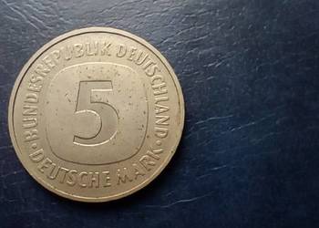 Stare monety 5 marek 1975 J Niemcy