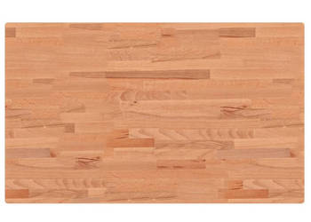 Blat do stołu 100x60x25 cm prostokątny lite drewno bukowe WM-3188896