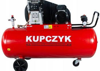 Kompresor Sprężarka B3800B 200L KK 495/200 M Kupczyk